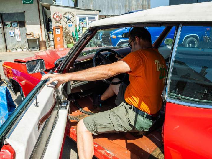 Voiture américaine à restaurer France