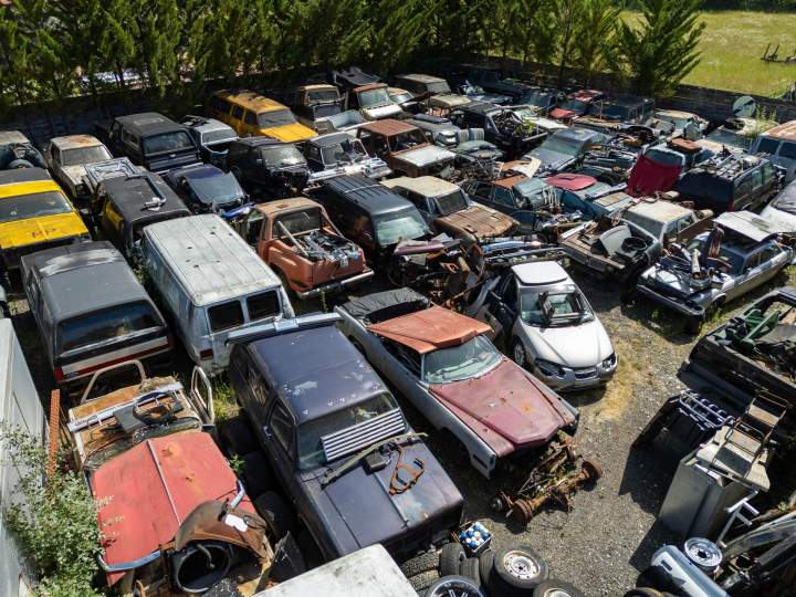 Voiture américaine à restaurer France